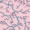 Paravent Des Amandiers Pompadour Pink, Sample Non-Woven