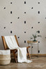 Shape Study Deep Navy, Sample Non-Woven