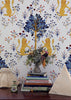 Medieval Tapestry Pure White, Sample Non-Woven