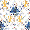 Medieval Tapestry Pure White, Sample Non-Woven