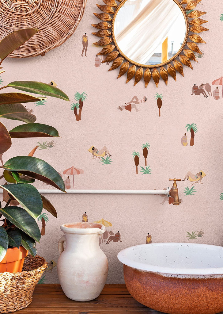 One Day at the Beach Pink Sand, Sample Non-Woven