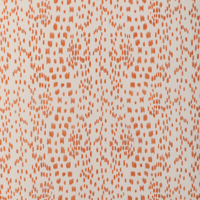Les Touches - Tangerine Orange By Brunschwig & Fils | B&F Showroom Exclusive 2019 | Animal Skins Multipurpose Print