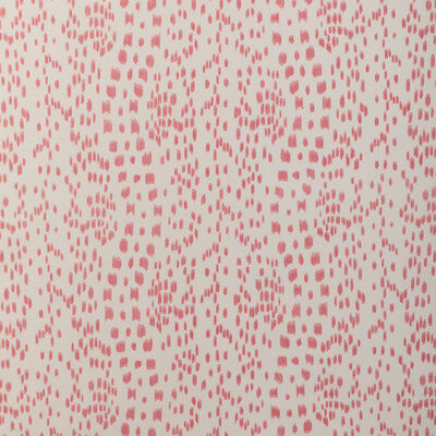 Samples and Purchasing available for Les Touches - Petal Coral By Brunschwig & Fils | B&F Showroom Exclusive 2019 | Animal Skins Multipurpose Print at Designer Wallcoverings and Fabrics