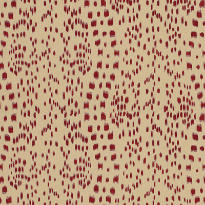 Les Touches - Bordeaux Burgundy/Red By Brunschwig & Fils | Le Jardin Chinois | Animal Skins Multipurpose Print