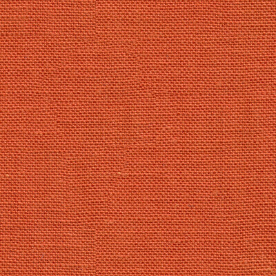 Samples and Purchasing available for Bankers Linen - Nectar Orange By Brunschwig & Fils | Le Jardin Chinois |Solid Texture Multipurpose Linen at Designer Wallcoverings and Fabrics