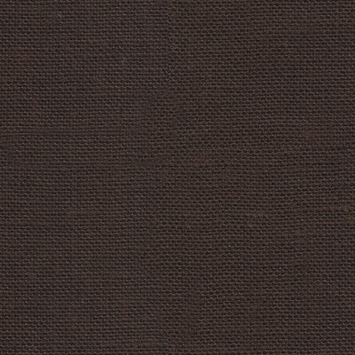 Samples and Purchasing available for Bankers Linen - Mocha Brown By Brunschwig & Fils | Le Jardin Chinois |Solid Texture Multipurpose Linen at Designer Wallcoverings and Fabrics