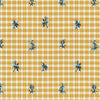 Samples and Purchasing available for La Seyne Fleuri - Sunflower Yellow By Brunschwig & Fils | Tresors De Jouy |Botanical & Floral Plaid / Check Upholstery Embroidery at Designer Wallcoverings and Fabrics