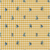 La Seyne Fleuri - Sunflower Yellow By Brunschwig & Fils | Tresors De Jouy |Botanical & Floral Plaid / Check Upholstery Embroidery