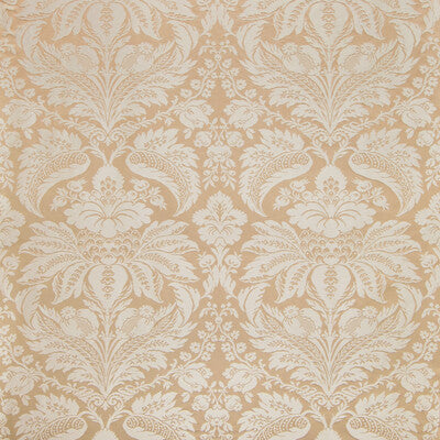 Damask Pierre - Sand Beige By Brunschwig & Fils | B&F Showroom Exclusive 2019 | Damask Upholstery Silk