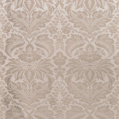 Damask Pierre - Grey Grey By Brunschwig & Fils | B&F Showroom Exclusive 2019 | Damask Upholstery Silk