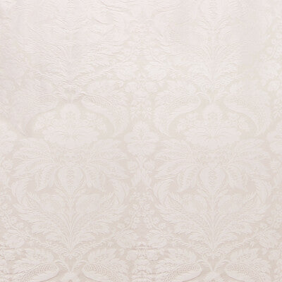 Damask Pierre - Snow White By Brunschwig & Fils | B&F Showroom Exclusive 2019 | Damask Upholstery Silk