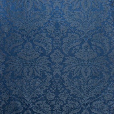 Damask Pierre - Ocean Blue By Brunschwig & Fils | B&F Showroom Exclusive 2019 | Damask Upholstery Silk