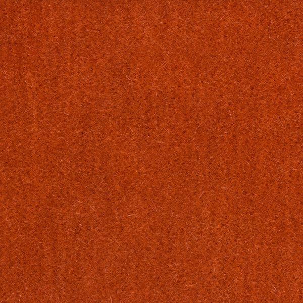 Bachelor Mohair - Persimmon Rust By Brunschwig & Fils | Solid Texture Upholstery Mohair
