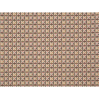 Porthos - Red/Blue Beige By Brunschwig & Fils | Maisonnette | Geometric Upholstery