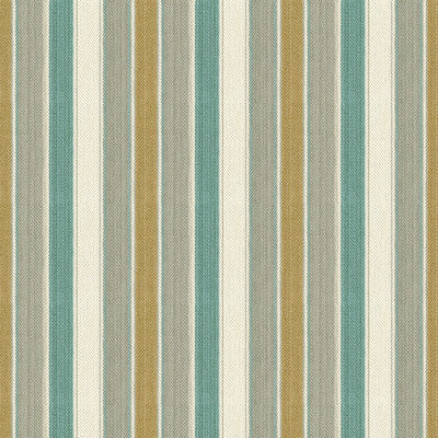 Santos Stripe - Mist/Aqua Light Green By Brunschwig & Fils | Les Tropiques | Stripes Upholstery