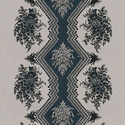 Coppelia Satin - Lavender Lavender By Brunschwig & Fils | Madeleine Castaing | Botanical & Floral Multipurpose Print