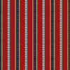 Samples and Purchasing available for Rayure Broderie - Red Multi By Brunschwig & Fils | Madeleine Castaing | Stripes Upholstery Jacquards at Designer Wallcoverings and Fabrics