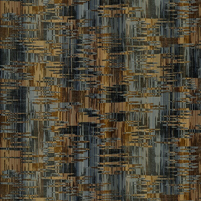 Amauri Velvet - Gilt/Lead Charcoal By Brunschwig & Fils | L'Atelier Moderne | Modern Upholstery Velvet