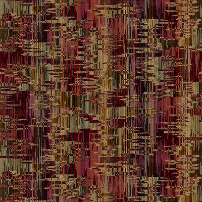 Amauri Velvet - Sand/Berry Burgundy/Red By Brunschwig & Fils | L'Atelier Moderne | Modern Upholstery Velvet