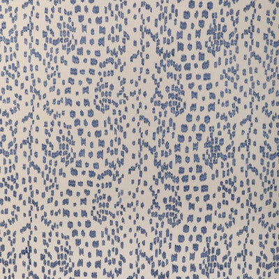 Samples and Purchasing available for Les Touches Emb - Canton Blue Blue By Brunschwig & Fils | Cape Comorin | Animal Skins Multipurpose Embroidery at Designer Wallcoverings and Fabrics