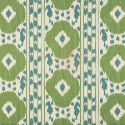 Samples and Purchasing available for Varkala Print - Teal/Green Teal By Brunschwig & Fils | Cape Comorin | Ikat/Southwest/Kilims Multipurpose Print at Designer Wallcoverings and Fabrics