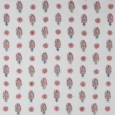 Onam Paisley - Madder/Blue Multi By Brunschwig & Fils |  | Paisley Multipurpose Print