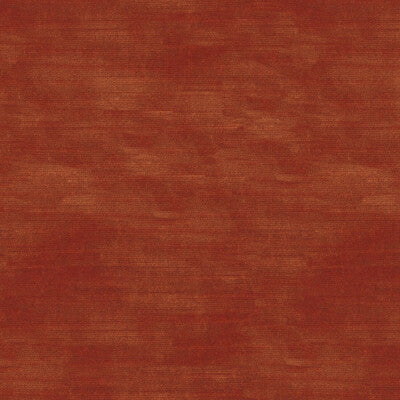 Lazare Velvet - Paprika Orange By Brunschwig & Fils |  |Solid Texture Upholstery Velvet