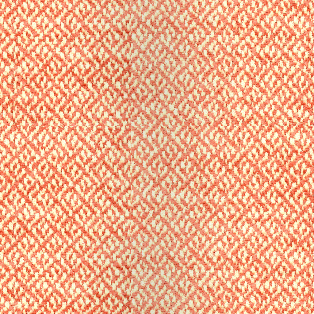 Cottian Chenille - Coral Coral By Brunschwig & Fils | Chambery Textures | Texture Upholstery Chenille