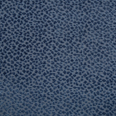 La Panthere Velvet - Blue Blue By Brunschwig & Fils | Les Ensembliers | Animal Skins Upholstery Velvet