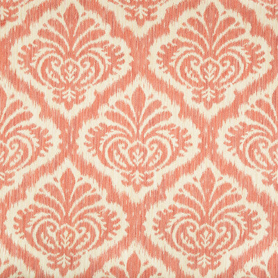 Durbar Tait Strie Ii - Rose Red By Brunschwig & Fils | Baronet |Damask  Upholstery Weave
