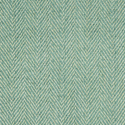 Firle Chenille Ii - Aqua Turquoise By Brunschwig & Fils | Baronet | Herringbone/Tweed Upholstery Chenille