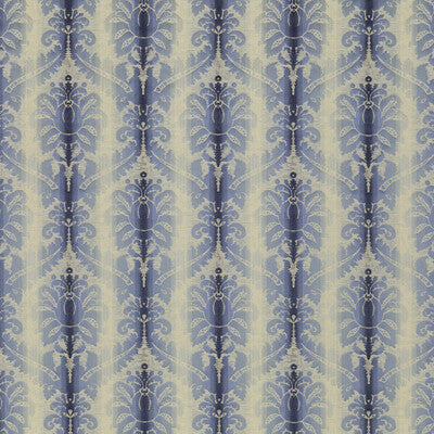 Samples and Purchasing available for Poivre Damask - Indigo/Sky Dark Blue By Brunschwig & Fils | Cevennes |Damask  Upholstery Weave at Designer Wallcoverings and Fabrics