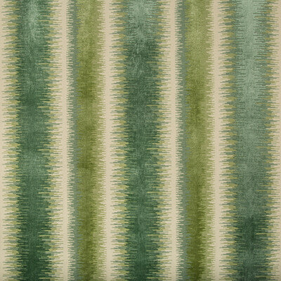 Samples and Purchasing available for Bromo Velvet - Aloe Green By Brunschwig & Fils | Baret | Stripes Upholstery Velvet at Designer Wallcoverings and Fabrics