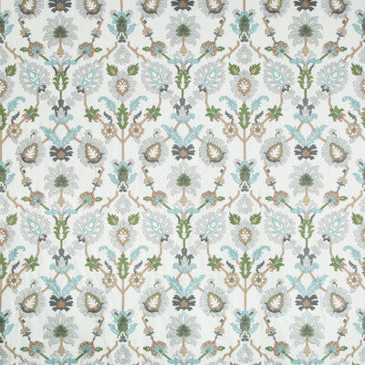 Samples and Purchasing available for Solanum Emb - Mist Multi By Brunschwig & Fils | Baret | Global Multipurpose Embroidery at Designer Wallcoverings and Fabrics