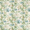 Samples and Purchasing available for Daffodil And Vine - Blue Multi By Brunschwig & Fils | Cevennes | Botanical & Floral Multipurpose Print at Designer Wallcoverings and Fabrics
