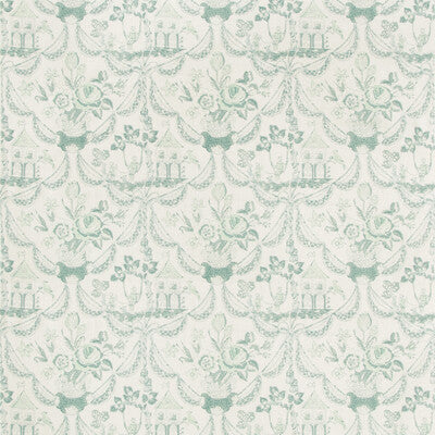 Bird & Swing Hb - Aqua Turquoise By Brunschwig & Fils |  | Botanical & Floral Multipurpose Print