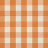 Samples and Purchasing available for Lackland Check - Orange Orange By Brunschwig & Fils | Normant Checks And Stripes | Plaid / Check Upholstery  at Designer Wallcoverings and Fabrics
