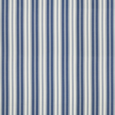 Samples and Purchasing available for Audemar Stripe - Blue Blue By Brunschwig & Fils | Normant Checks And Stripes | Stripes Upholstery  at Designer Wallcoverings and Fabrics