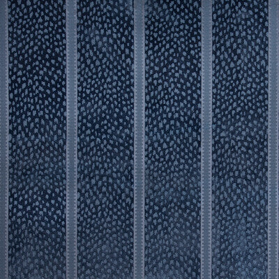 Samples and Purchasing available for Salvator Velvet - Blue Blue By Brunschwig & Fils | Folio Francais | Animal Skins Upholstery Velvet at Designer Wallcoverings and Fabrics