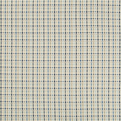 Samples and Purchasing available for Marollen Texture - Blue/Tan Multi By Brunschwig & Fils | Alsace Weaves | Texture Upholstery  at Designer Wallcoverings and Fabrics