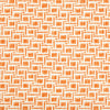 Samples and Purchasing available for Mira Print - Orange Orange By Brunschwig & Fils | Summer Palace |Geometric Small Scale Multipurpose Print at Designer Wallcoverings and Fabrics
