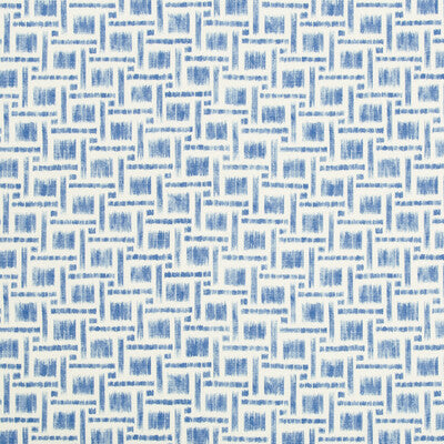 Samples and Purchasing available for Mira Print - Delft Light Blue By Brunschwig & Fils | Summer Palace |Geometric Small Scale Multipurpose Print at Designer Wallcoverings and Fabrics