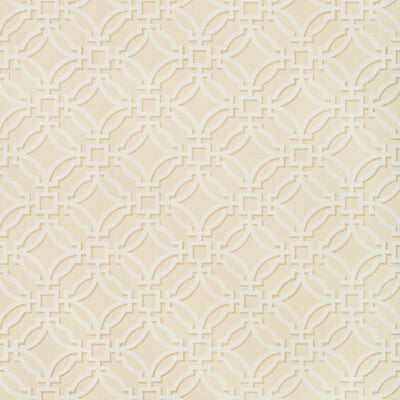 Samples and Purchasing available for Salvy Print - Beige Beige By Brunschwig & Fils | Summer Palace | Lattice/Scrollwork Multipurpose Weave at Designer Wallcoverings and Fabrics