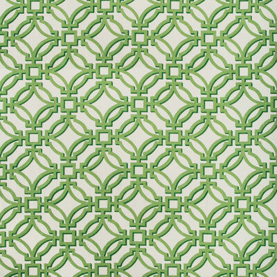 Samples and Purchasing available for Salvy Print - Leaf Green By Brunschwig & Fils | Summer Palace | Lattice/Scrollwork Multipurpose Weave at Designer Wallcoverings and Fabrics