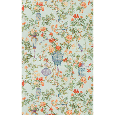 Jardin Fleuri Print - Opal Multi By Brunschwig & Fils | Summer Palace | Chinoiserie Multipurpose Print