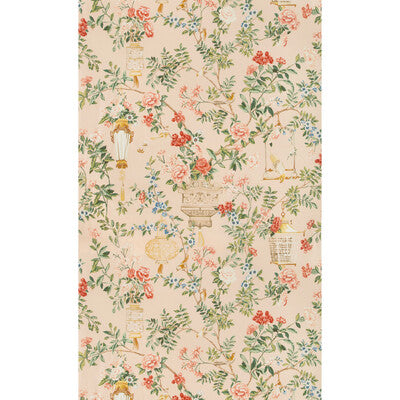 Jardin Fleuri Print - Petal Multi By Brunschwig & Fils | Summer Palace | Chinoiserie Multipurpose Print