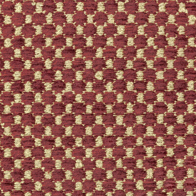 Ecrins Texture - Ruby Burgundy/Red By Brunschwig & Fils | Chambery Textures Ii | Texture Upholstery Chenille