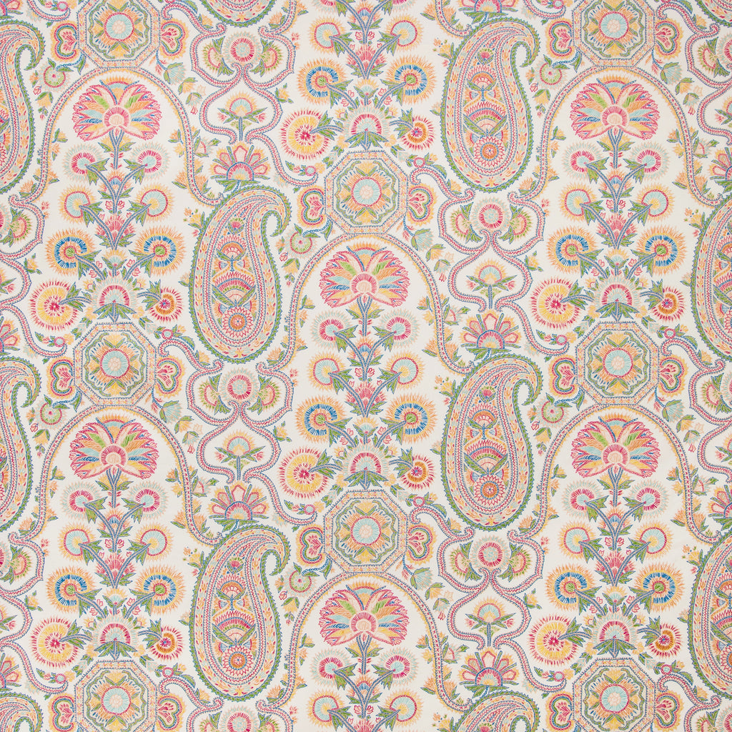 Saraya Print - Spring Multi By Brunschwig & Fils | Grand Bazaar | Paisley Multipurpose Print