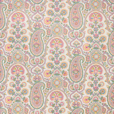 Samples and Purchasing available for Saraya Print - Spring Multi By Brunschwig & Fils | Grand Bazaar | Paisley Multipurpose Print at Designer Wallcoverings and Fabrics