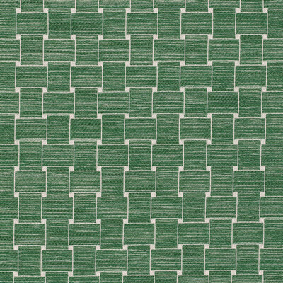 Samples and Purchasing available for Beaumois Woven - Emerald Green By Brunschwig & Fils |  | Geometric Upholstery  at Designer Wallcoverings and Fabrics